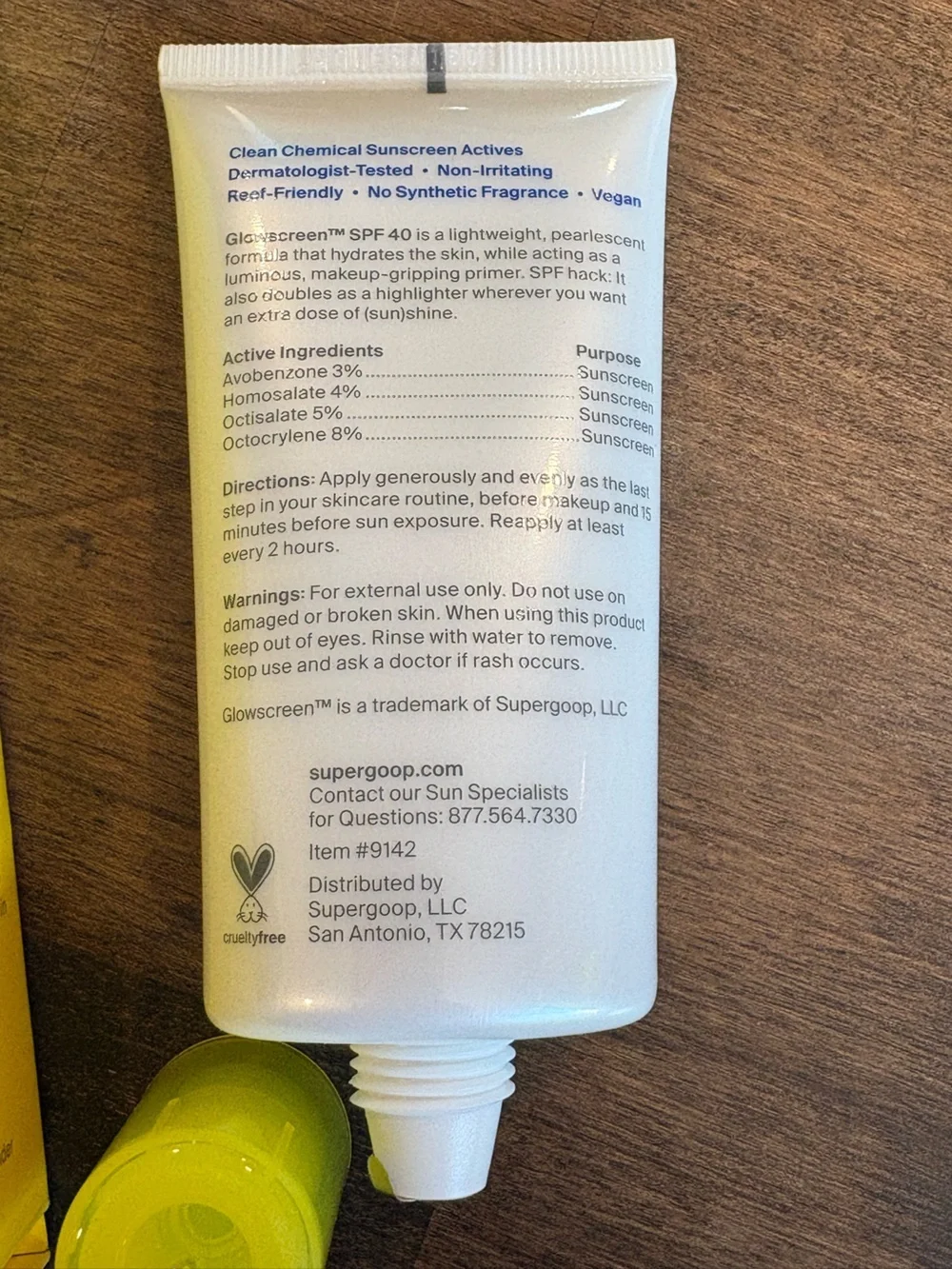Supergoop Glow Screen Sunset 1.7 fl. oz. NWT